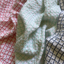 Load image into Gallery viewer, 100% cotton waffle square bright fringe kitchen dishcloth