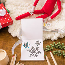 Load image into Gallery viewer, Very Merry Easy Tear Glue Bind Mini Coloring Book for Adult