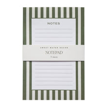 Load image into Gallery viewer, Striped Notepad - Stationery & Office Accessories