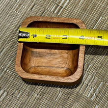 Load image into Gallery viewer, Rounded Square Wooden Bowl