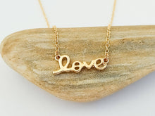 Load image into Gallery viewer, Gold Love Necklace