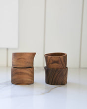 Load image into Gallery viewer, Teak Wood Creamer Pitcher