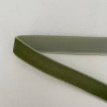 Load image into Gallery viewer, 2 1/4" cone brass bell ornament with velvet ribbon