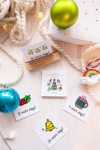 Load image into Gallery viewer, Color Your Own Advent Calendar, stocking stuffer, countdown