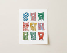 Load image into Gallery viewer, East Coast Life Vest Study Art Print