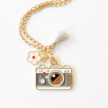Load image into Gallery viewer, Kids Multicharm and Tassel Necklace