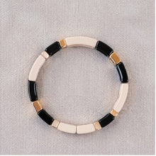 Load image into Gallery viewer, Ebony + Ivory - Bracelet