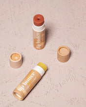 Load image into Gallery viewer, Lip butter • rose bergamot • botanically tinted • moisture rich & glossy enhanced with olive squalane