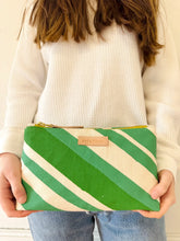 Load image into Gallery viewer, Laura Pouch – Vintage Stripe