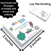 Load image into Gallery viewer, Little Moments Easy Tear Glue Binding Adult's Coloring Book