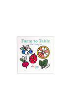 Load image into Gallery viewer, Farm To Table Mini Coloring Book - Fruits & Veggies Themed