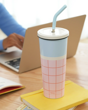 Load image into Gallery viewer, Macaron Straw Tumbler