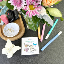 Load image into Gallery viewer, Pocket Pets Animal Designs 3x3 Mini Coloring Book for Adult