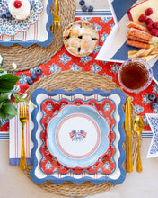 Load image into Gallery viewer, Red Striped Paper Dinner Napkin