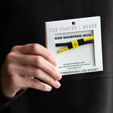 Load image into Gallery viewer, IRON SHARPENS IRON Bracelet, Christian Cord Bracelet