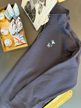 Load image into Gallery viewer, the lakes of okoboji 1/4 zip - navy