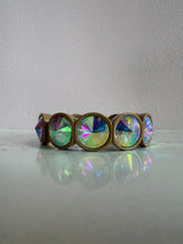 Load image into Gallery viewer, The jewel bracelet - taupe/iridescent