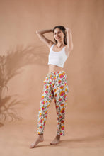 Load image into Gallery viewer, Cotton Pajama Pants Women - Floral Whispers