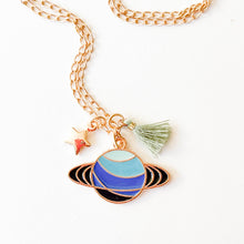 Load image into Gallery viewer, Kids Multicharm and Tassel Necklace