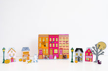 Load image into Gallery viewer, Color-Your-Own Halloween Village - DIY, Halloween Craft