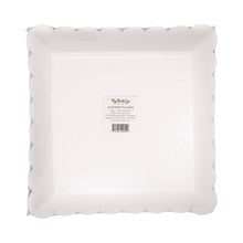 Load image into Gallery viewer, Plaid Scalloped Edge Plate