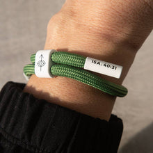 Load image into Gallery viewer, RISE ABOVE Bracelet | Bible Verse Bracelet