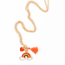 Load image into Gallery viewer, Kids Multicharm and Tassel Necklace