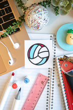 Load image into Gallery viewer, Bright Lights & Games Nights Mini Coloring Book - Sports
