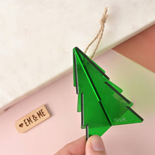 Load image into Gallery viewer, 3D Christmas Tree Ornament, Christmas