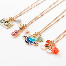 Load image into Gallery viewer, Kids Multicharm and Tassel Necklace