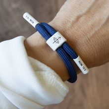 Load image into Gallery viewer, DON'T SETTLE Christian Cord Braceletg