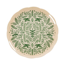 Load image into Gallery viewer, Woodland Christmas Bamboo Tray - Round