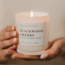 Load image into Gallery viewer, Blackwood Cherry 11 oz Soy Candle