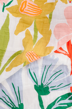 Load image into Gallery viewer, Cottage Garden Swaddle 47”x47”
