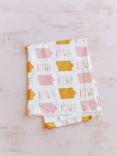 Load image into Gallery viewer, Iowa Full Pattern - Flour Sack Towel
