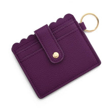 Load image into Gallery viewer, Multi-Card Wallet with Keychain