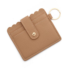Load image into Gallery viewer, Multi-Card Wallet with Keychain
