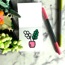 Load image into Gallery viewer, 50 Pages Birds Bugs and Botany Mini Coloring Book for Adults