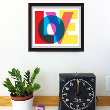Load image into Gallery viewer, Love Art Print - Valentine Love Print Giclee Print