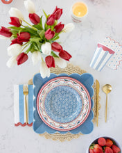 Load image into Gallery viewer, Hamptons Stripes Dinner Napkin