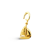 Load image into Gallery viewer, Sailboat Gold Charm