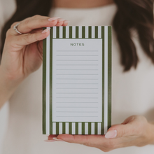 Load image into Gallery viewer, Striped Notepad - Stationery & Office Accessories
