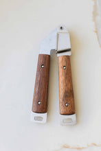 Load image into Gallery viewer, Heirloom Wooded Handle Garlic Press