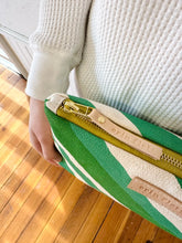 Load image into Gallery viewer, Laura Pouch – Vintage Stripe