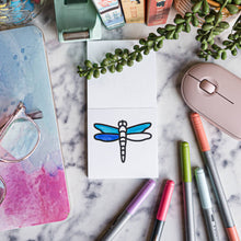 Load image into Gallery viewer, 50 Pages Birds Bugs and Botany Mini Coloring Book for Adults