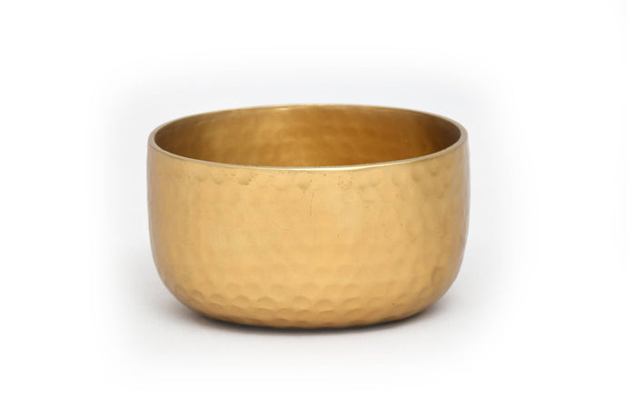 Alum Gold Oval Hamm. Bowl