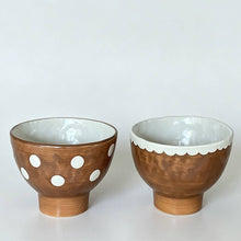 Load image into Gallery viewer, Boho Handmade Chestnut Goblet Bowl

