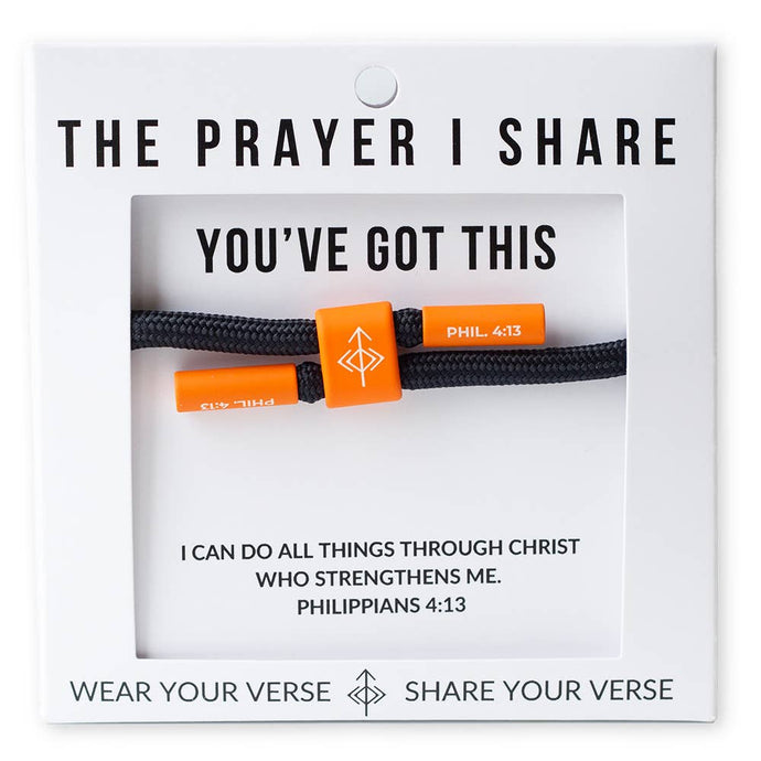 YOU'VE GOT THIS Bracelet, Christian Cord Braceletf