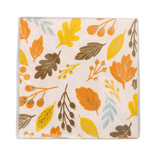 Load image into Gallery viewer, PLNP457 - Foiled Harvest leaves Cocktail Napkin
