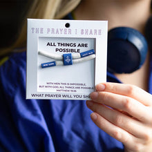 Load image into Gallery viewer, ALL THINGS POSSIBLE Bracelet, Christian Cord Bracelet
